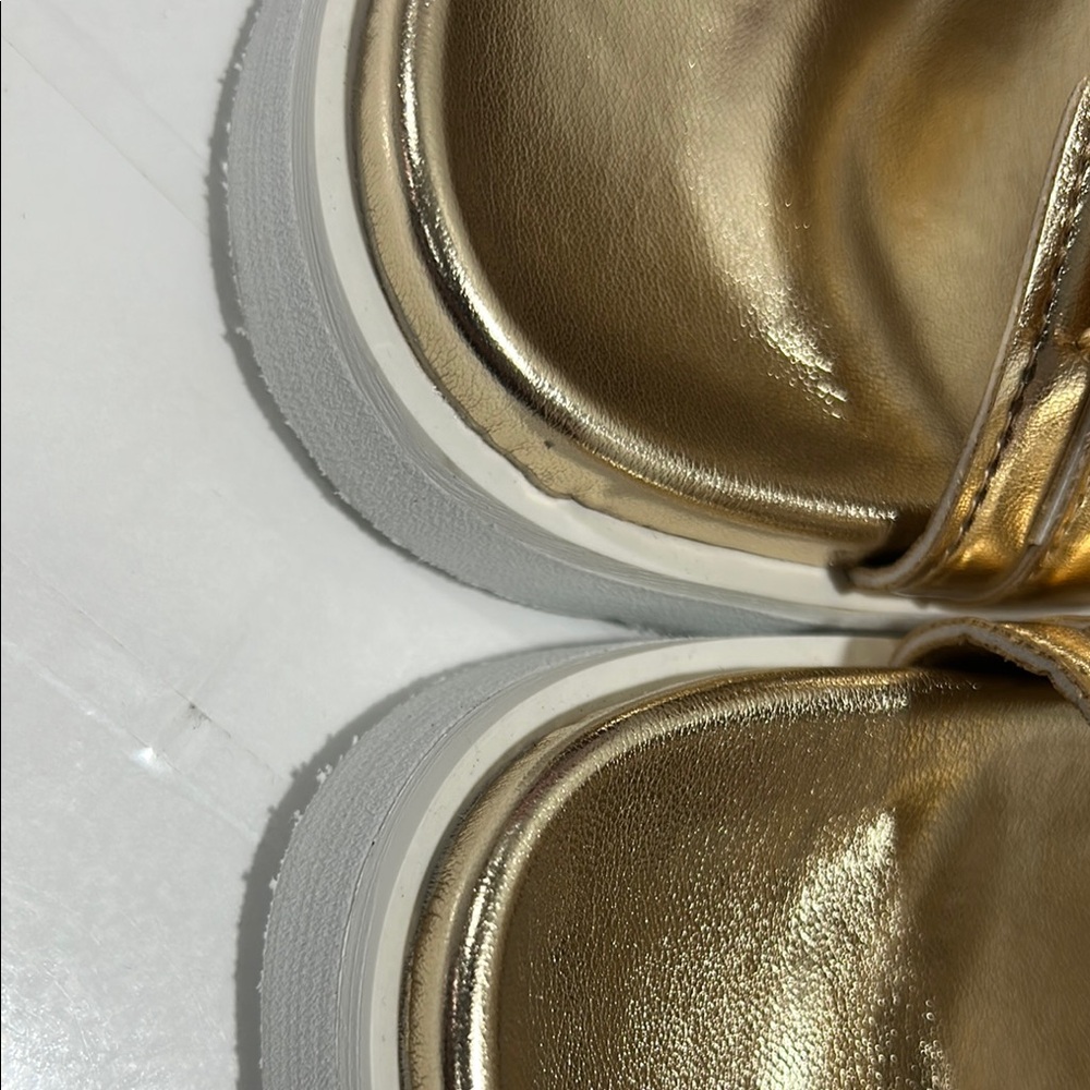 Modatope women’s Gold flat Sandals NWT size 8.. - Picture 7 of 12